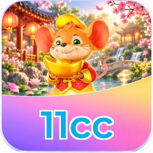 Interface da plataforma 11cc mostrando slots populares e bônus de boas-vindas